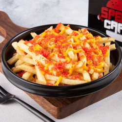 Cheese cheetos fries