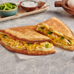 Veggie with Eggs Quesadilla (BF)