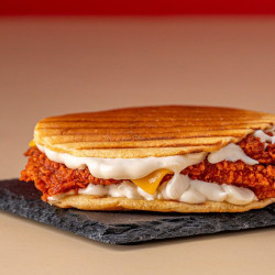 Flat Chilli Chicken Burger