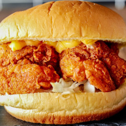 Speed shrimp burger