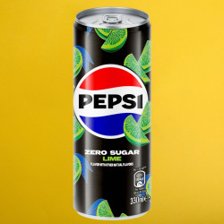 علبة بيبسي زيرو بالليمون