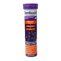 Sambucol black elderberry immuno forte effervescent tablets 15 pieces