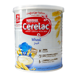 Nestle cerelac wheat cereal infant food 6+ months, 400g