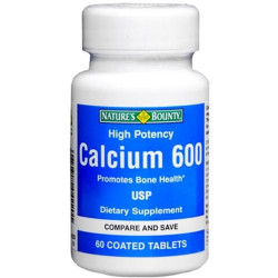 Nature pieces bounty calcium 600 tablets 60 pieces