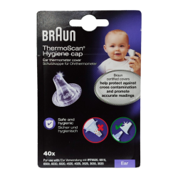 Braun thermoscan hygiene cap 40 pieces