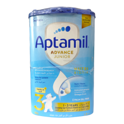 Aptamil advance junior 3 growing up formula for 1-3 years, 900g