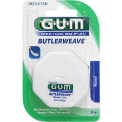 Butler gum dental floss waxed