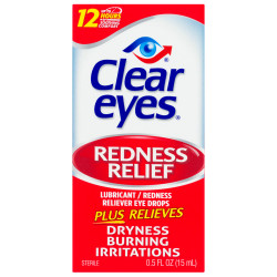 Clear eyes redness relief 15ml