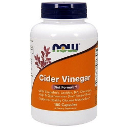 Now cider vinegar veg capsules 180's