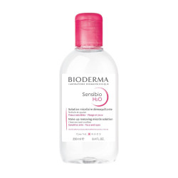 Bioderma sensibio h2o make-up removing micellar solution for sensitive skin, paraben free, 250ml