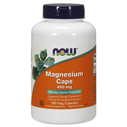 Now magnesium 400mg 180s cap