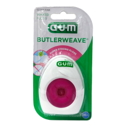 Gum butlerweave waxed dental floss 55m