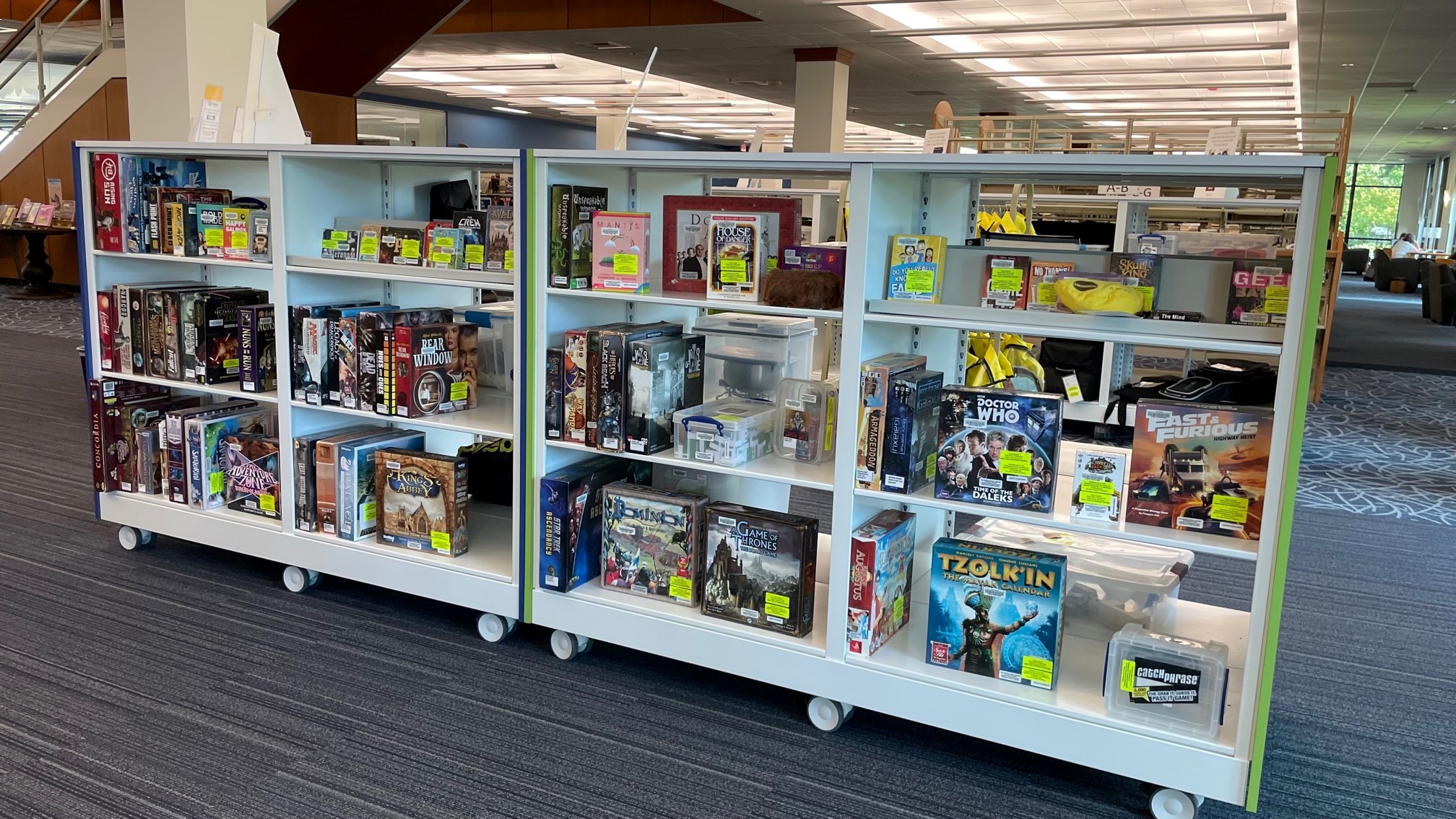Games in the Library of Things
