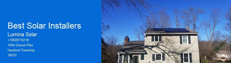 Best Solar Installers