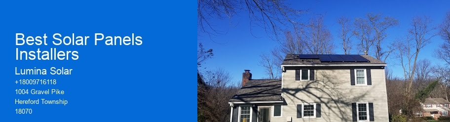 Best Solar Panels Installers
