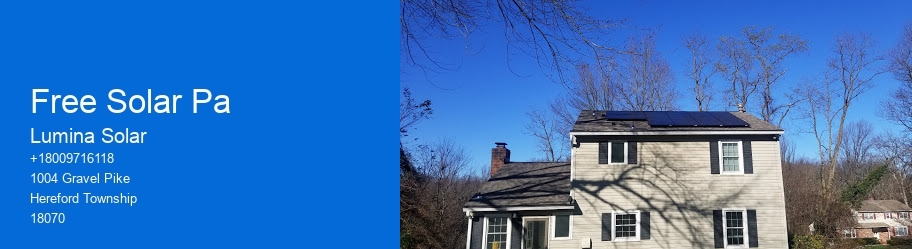 Free Solar Pa