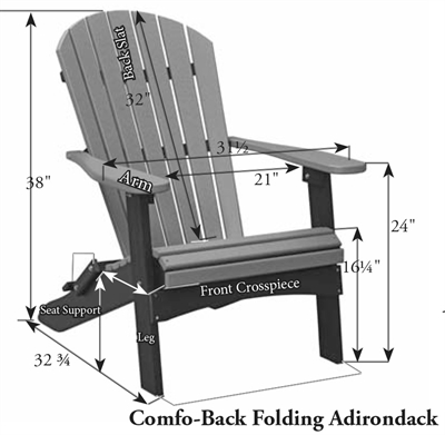 Adirondack Chairs Walnut CA