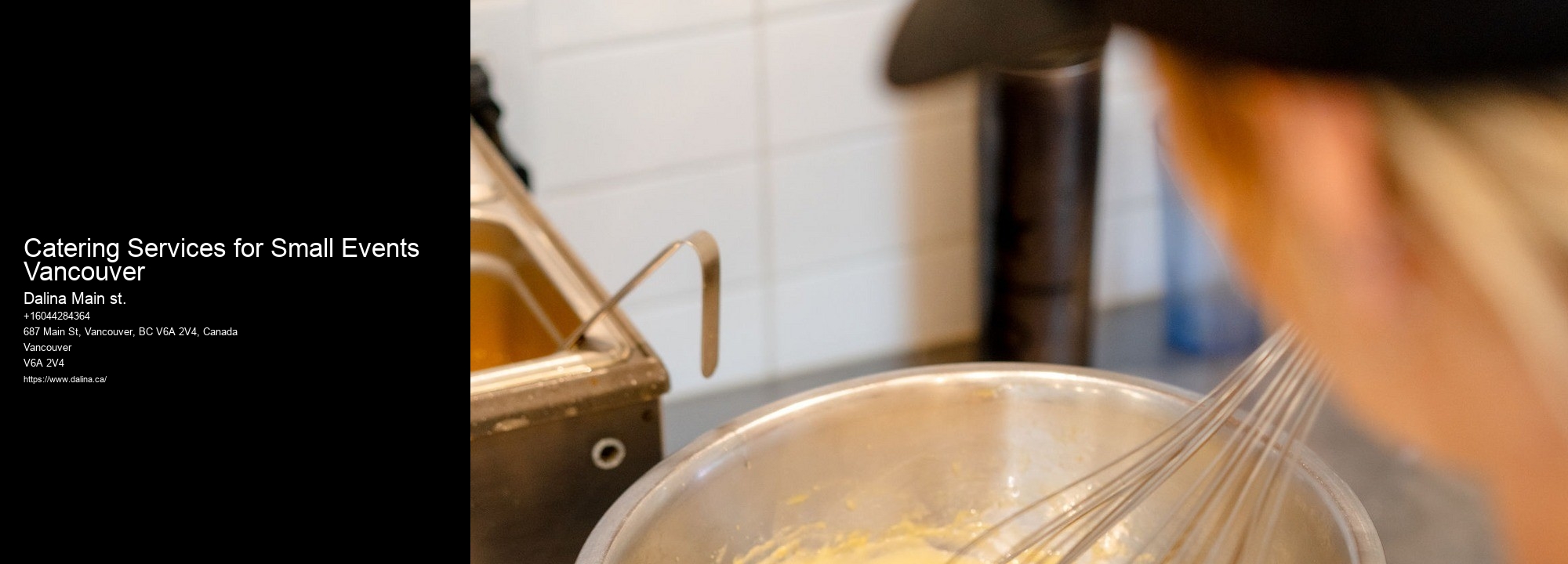 Wedding Catering Catering Services for Small Events Vancouver