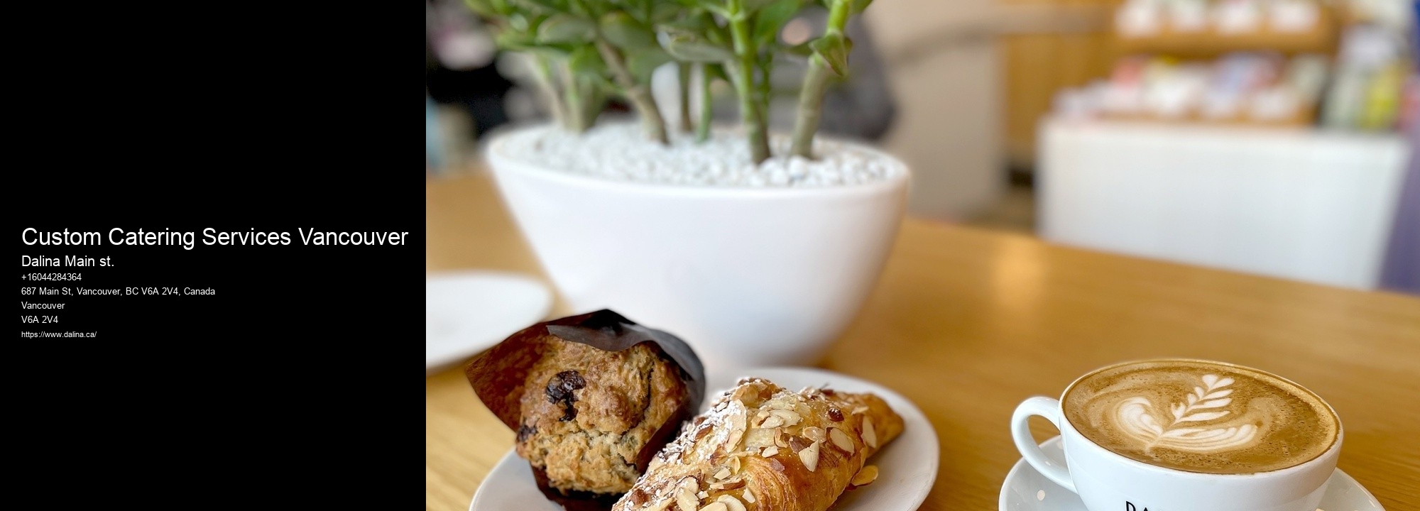 Pastry Catering Custom Catering Services Vancouver