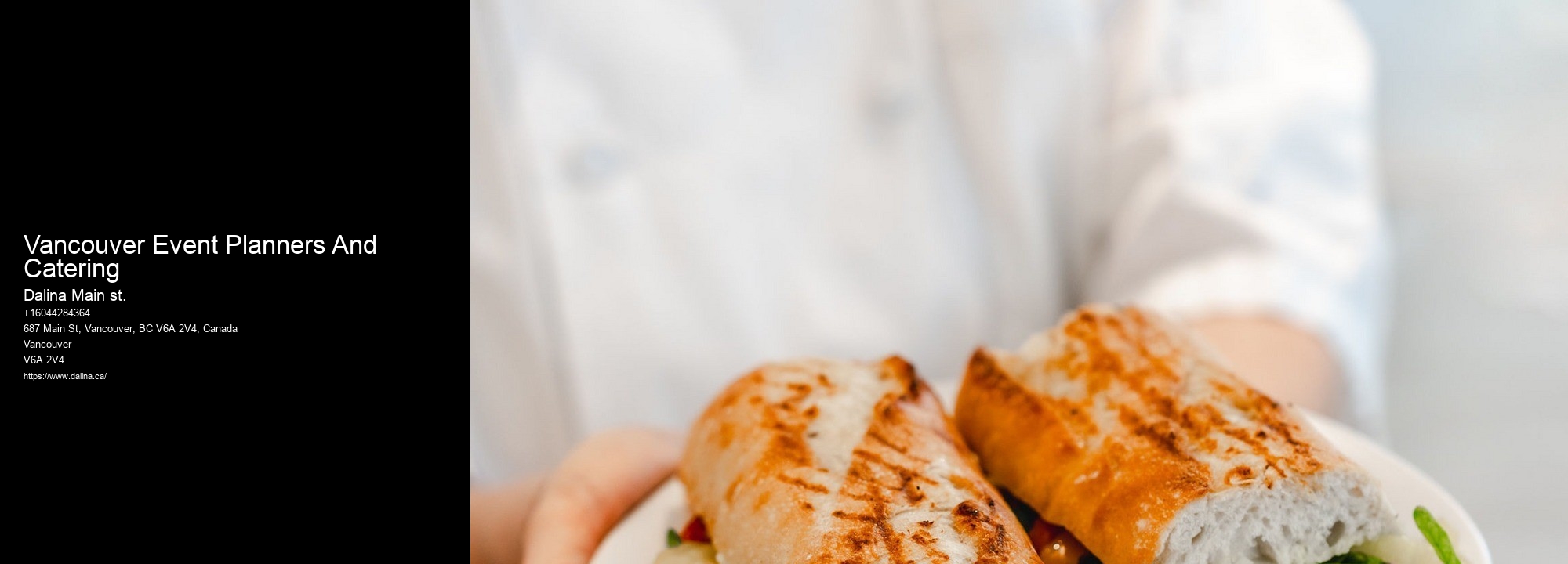 Luxury Event Catering Vancouver Event Planners And Catering