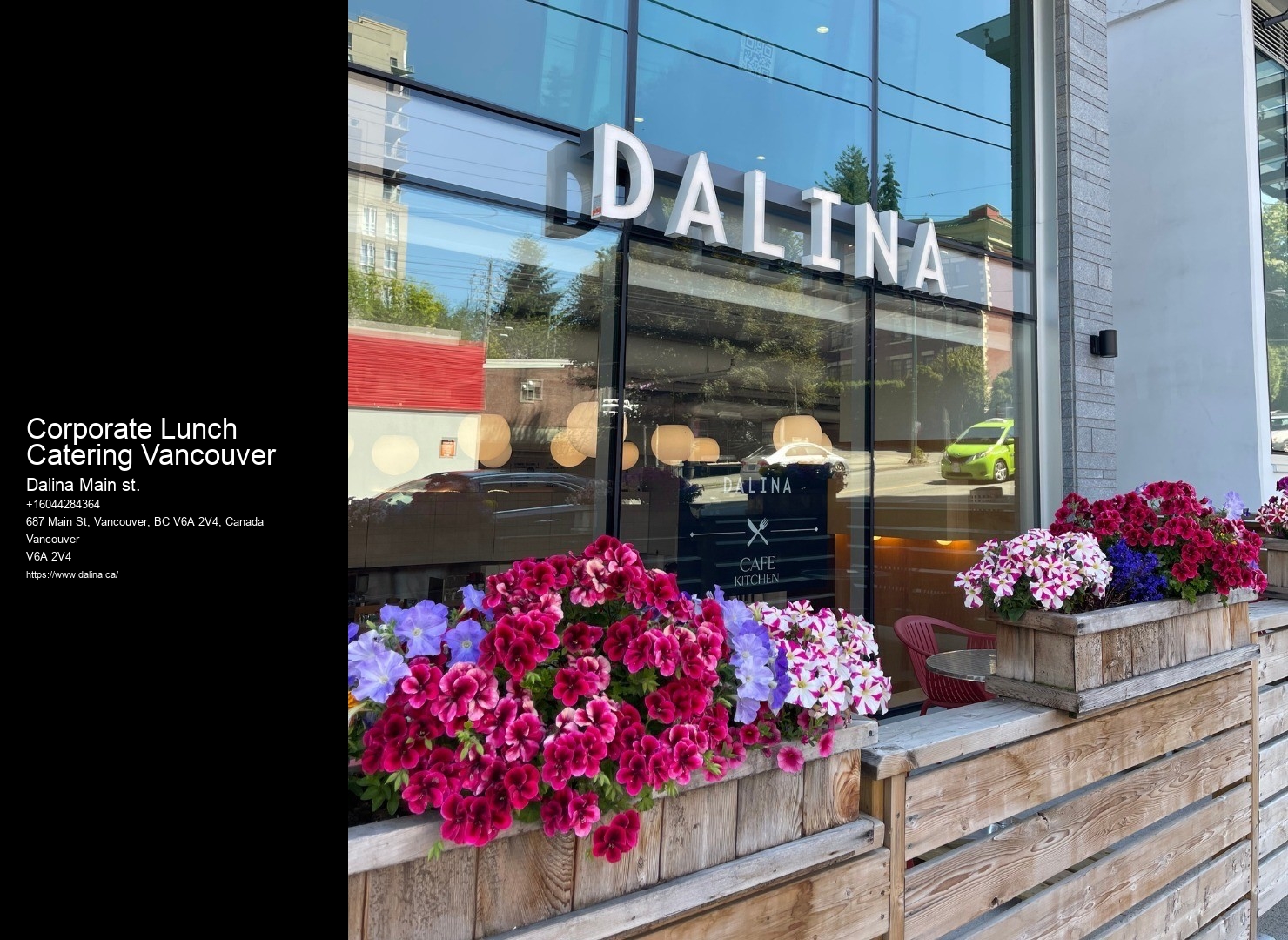 Top-Rated Caterers Corporate Lunch Catering Vancouver