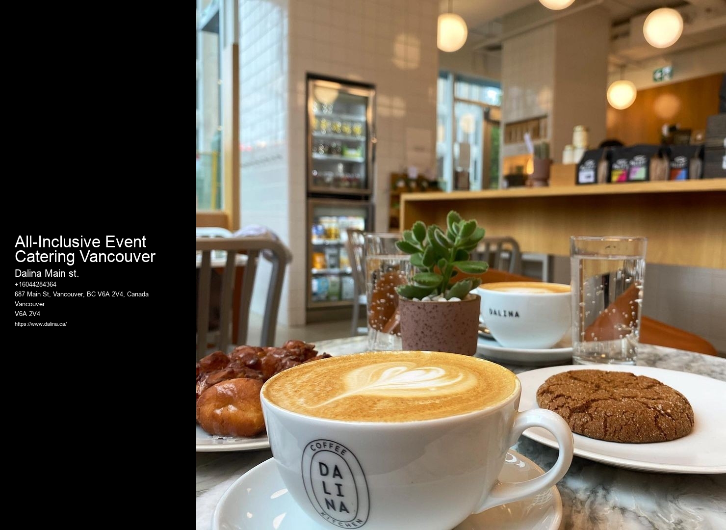Breakfast Catering Services All-Inclusive Event Catering Vancouver