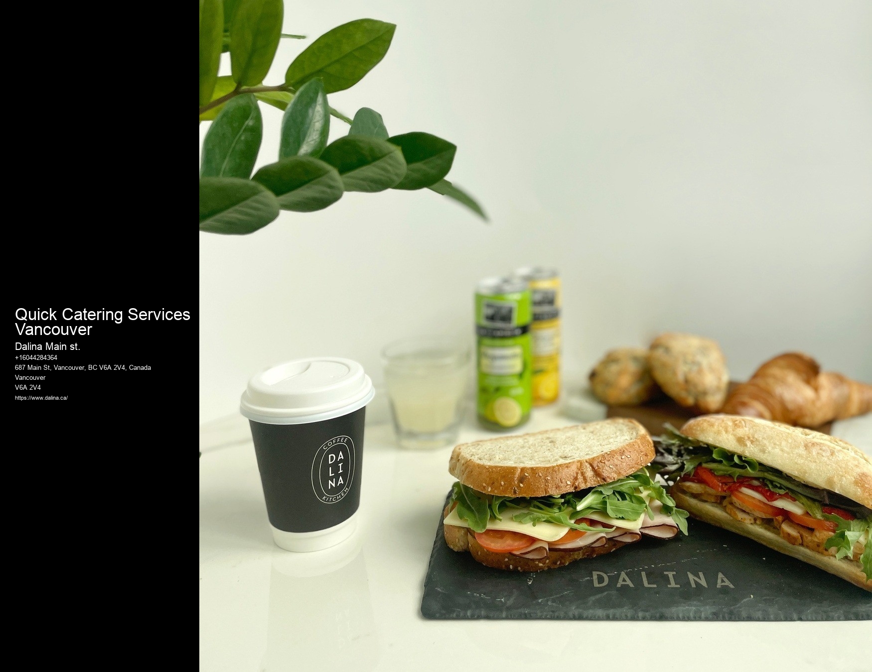 Business Meeting Catering Quick Catering Services Vancouver