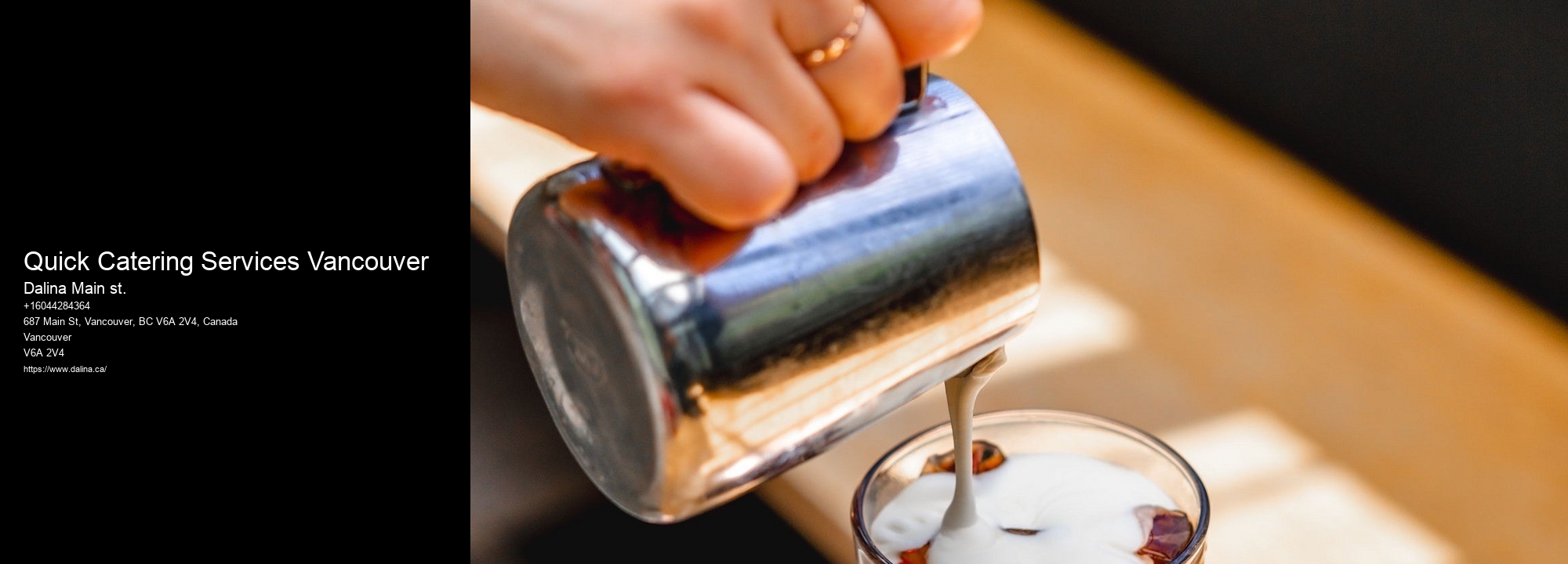 Catering For Large Events Quick Catering Services Vancouver