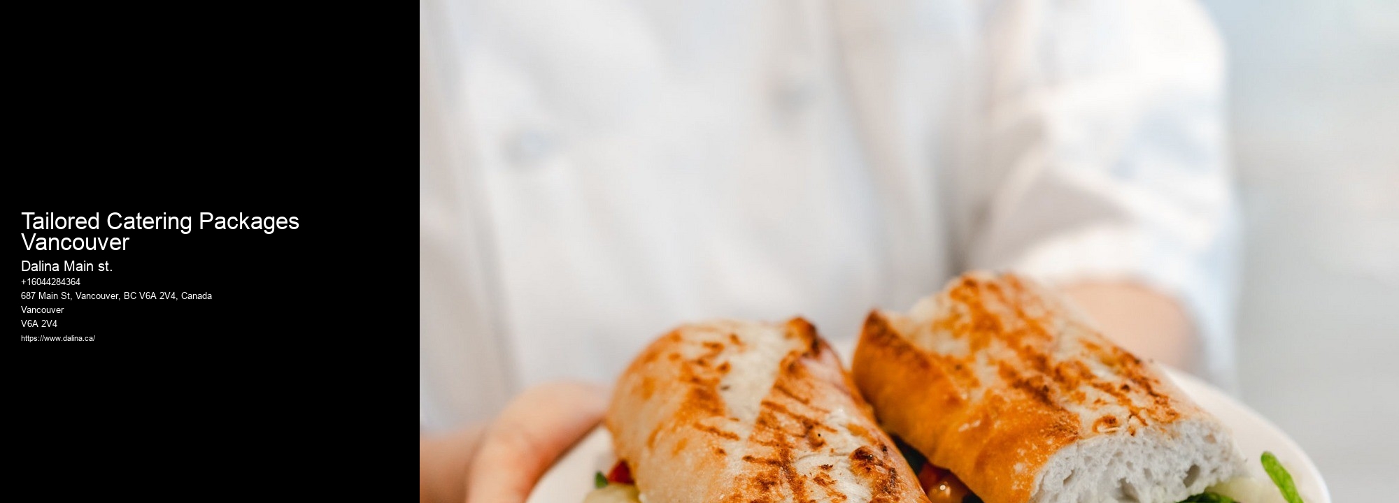 Top Catering Services Tailored Catering Packages Vancouver