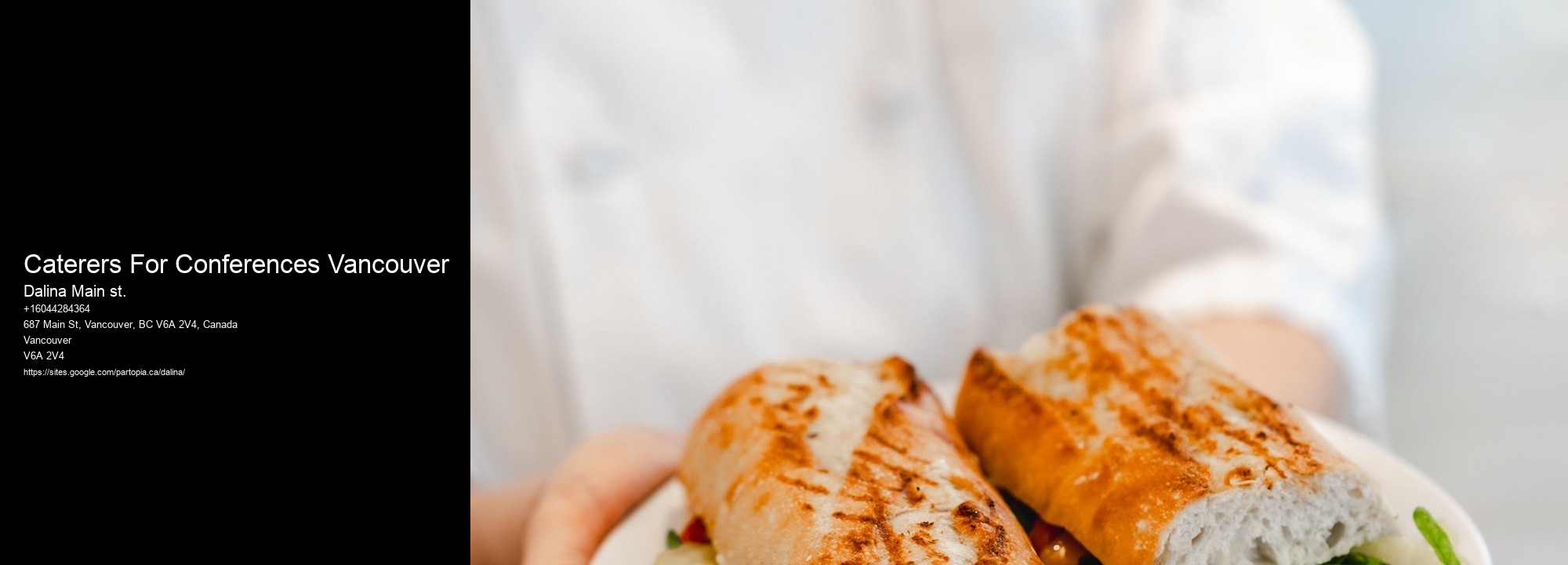 Professional Caterers in Caterers For Conferences Vancouver