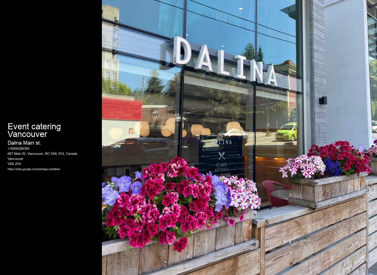 Healthy Corporate Catering Event catering Vancouver