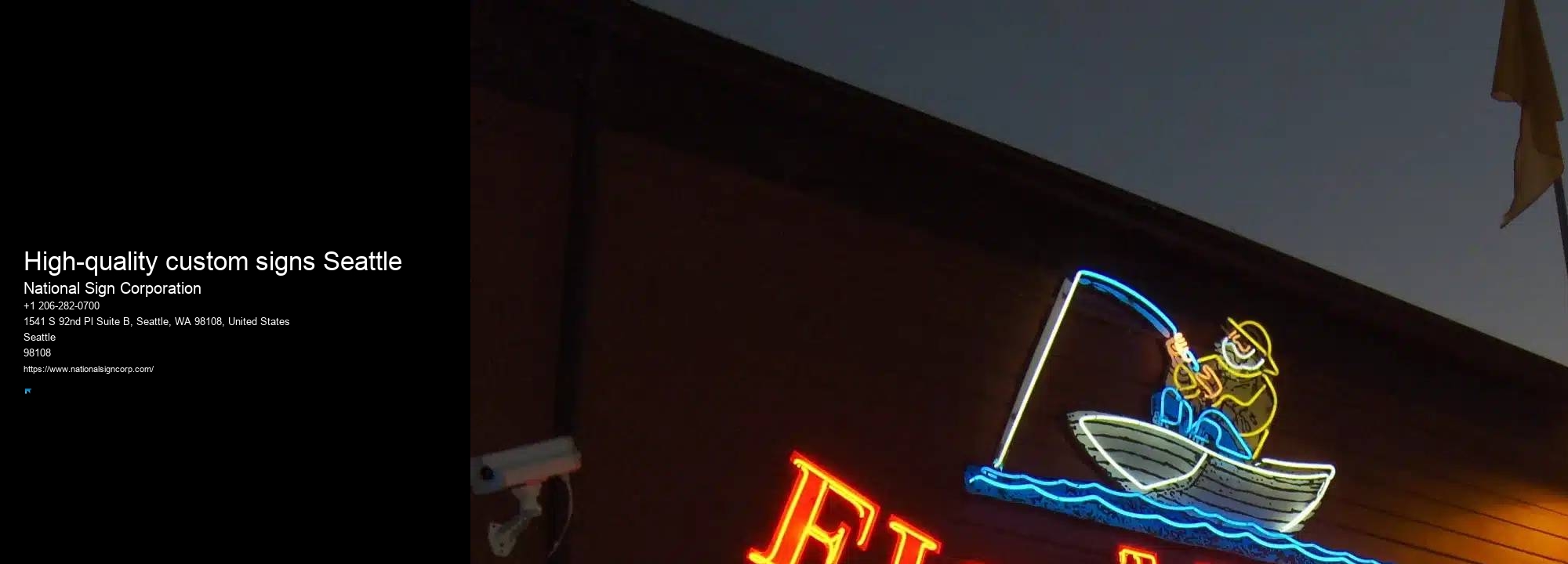 Signage Services High-quality custom signs Seattle