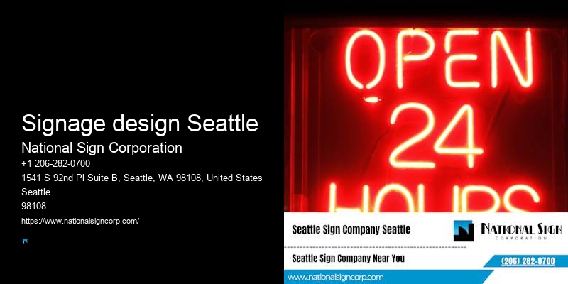 Pylon And Monument Sign Installation Signage design Seattle
