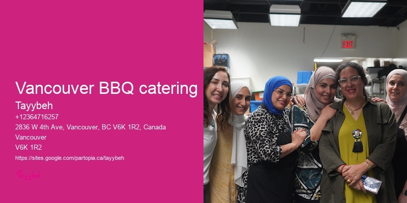 Vancouver BBQ catering
