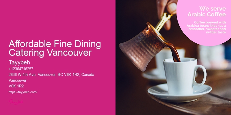 Affordable Catering Near Me Affordable Fine Dining Catering Vancouver