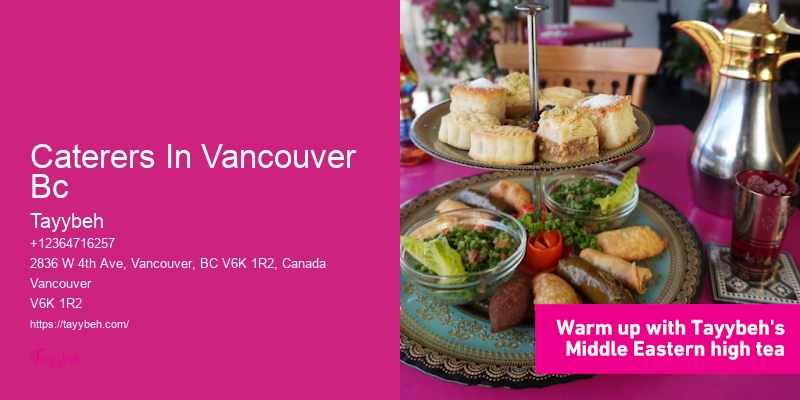 Caterers In Vancouver Bc Banquet Catering Services