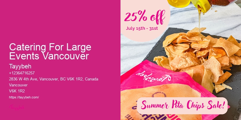 Custom Wedding Menus Catering For Large Events Vancouver