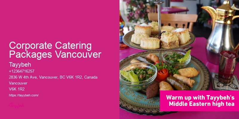 Corporate Catering Packages Vancouver’S Top Catering Experts
