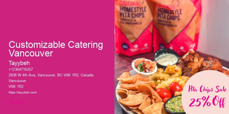 Full-Service Catering In Customizable Catering Vancouver