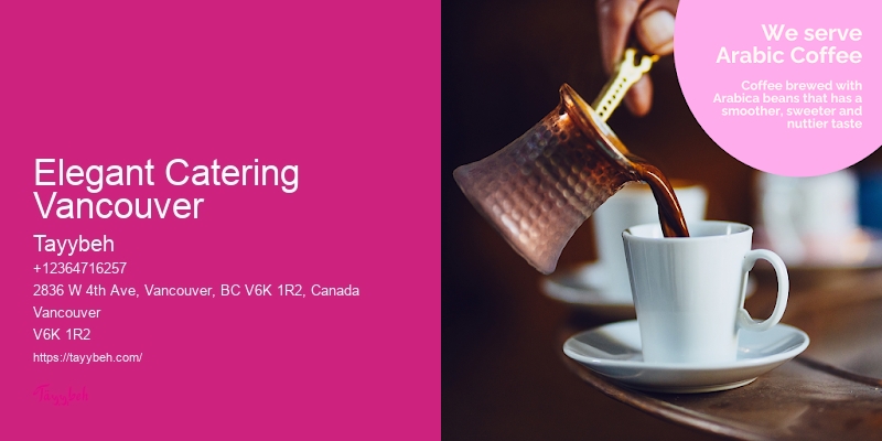 Luxury Wedding Catering Elegant Catering Vancouver