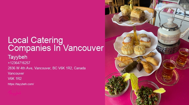 Affordable Food Services For Weddings Local Catering Companies In Vancouver