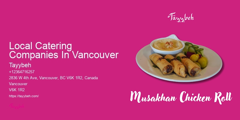Personalized Wedding Catering Local Catering Companies In Vancouver
