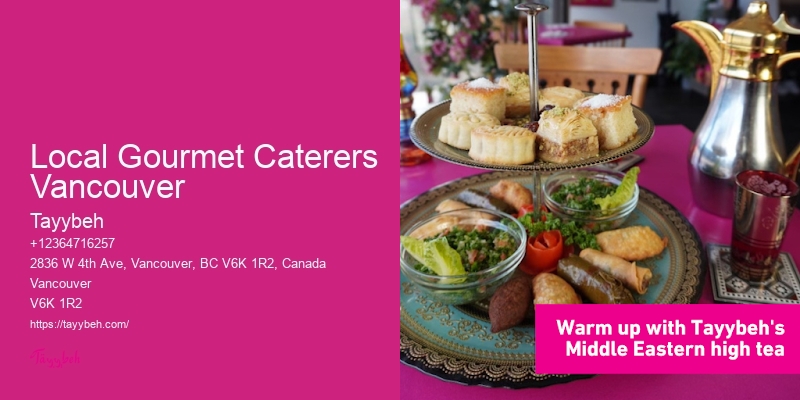 Best Catering Options In Local Gourmet Caterers Vancouver