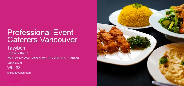 Best Buffet Services In Professional Event Caterers Vancouver