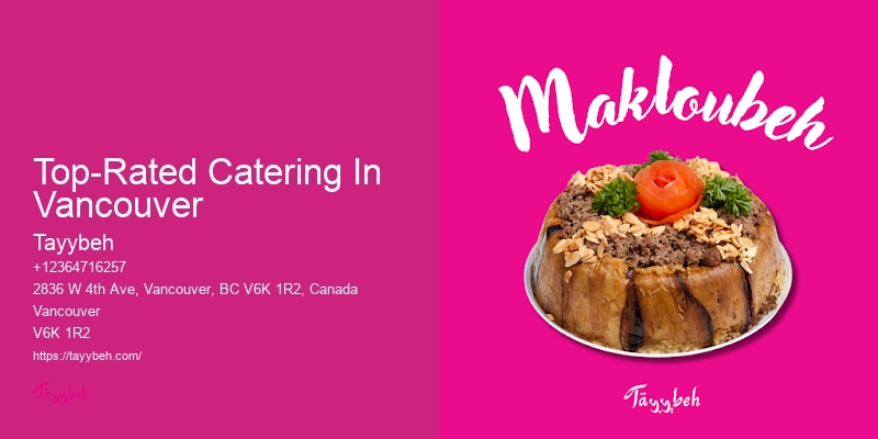 Affordable Party Food Packages Top-Rated Catering In Vancouver