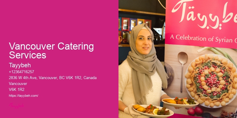 Vancouver Catering Services Event Caterers With Experience