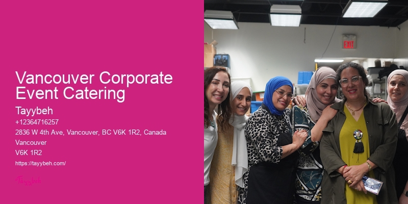 Vancouver Corporate Event Catering