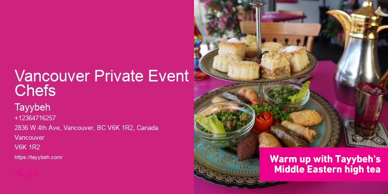 Vancouver Private Event Chefs