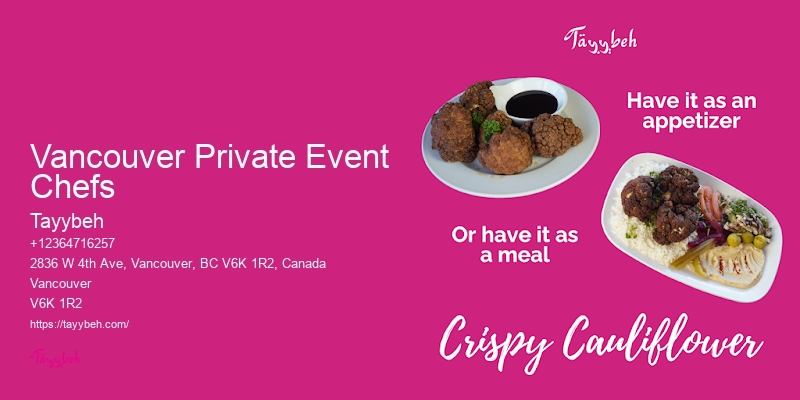 Event Catering Near Me Vancouver Private Event Chefs