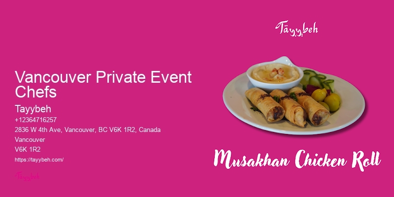 Catering For Engagement Parties Vancouver Private Event Chefs